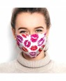 Face Coverings - WHITE Straps - ADULT Size with 2 x PM2.5 Filters