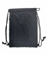 Black Sequin Drawstring Bag - 38.5cm x 30cm