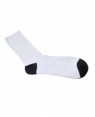 Black toe/ Black heel Men socks - 40cm