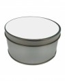Tins Metal Round With Printable Insert