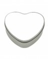 Tins - Metal - Heart - With Printable Insert
