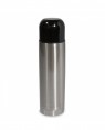 Thermal Flask Bottle - 500ml -Black lid Silver