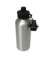 Water Bottles Two Lids - 500ml - Silver