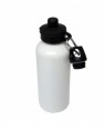 Water Bottles - Two Lids - 600ml - White