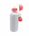 Water Bottles - Two Lids (RED) - 600ml