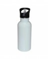 Water Bottles Straw Top STAINLESS STEEL - 500ml - White