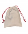 Drawstring Bag Christmas Sack - Linen Style - 30cm x 38.5cm