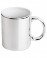 Silver Mirror metallic durham mug - 36 Blanks