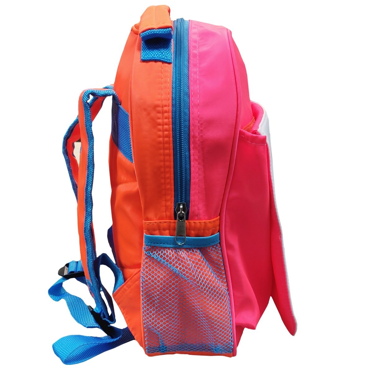 Bags Neon Backpacks with Flap Orange and Pink Hi Vis